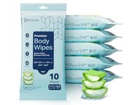 Refreshify Premium Body Wipes, Aloe Vera & Vitamin E, 100 Count - thumbnail 1