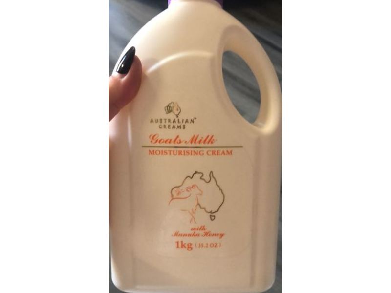 G&M Australian Creams Goats Milk Moisturising Cream, Manuka Honey, 35.2 oz/1 Kg