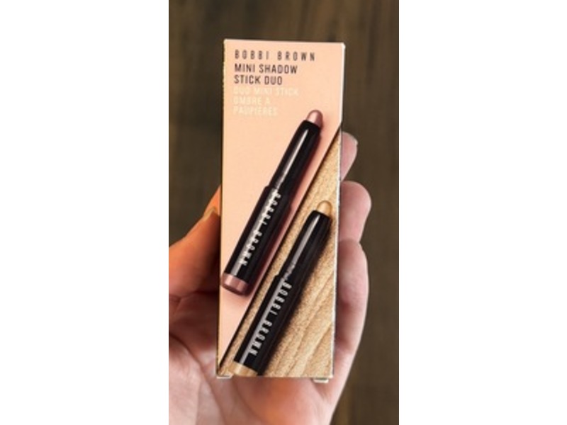 Bobbi Brown Mini Shadow Stick Duo, Mica & Dusty Mauve, 0.03 oz/0.9 g