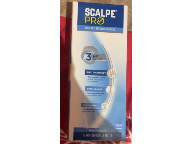 Scalpe Pro Daily Anti-Dandruff Shampoo, 110 mL