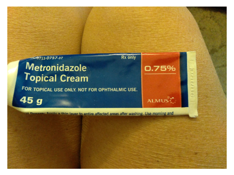 Metronidazole Topical Cream 0.75%, 45g, Almus Pharmaceuticals Ltd (RX)