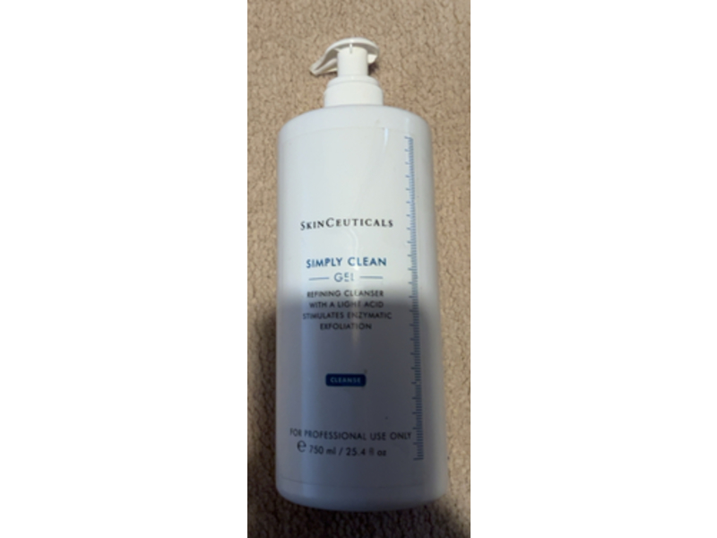 SkinCeuticals Simply Clean Refining Cleanser Gel, 25.4 fl oz/750 mL