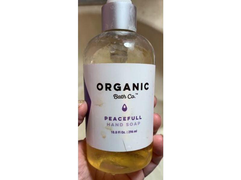 Organic Bath Co PeaceFull Hand Soap, 10 fl oz/296 mL