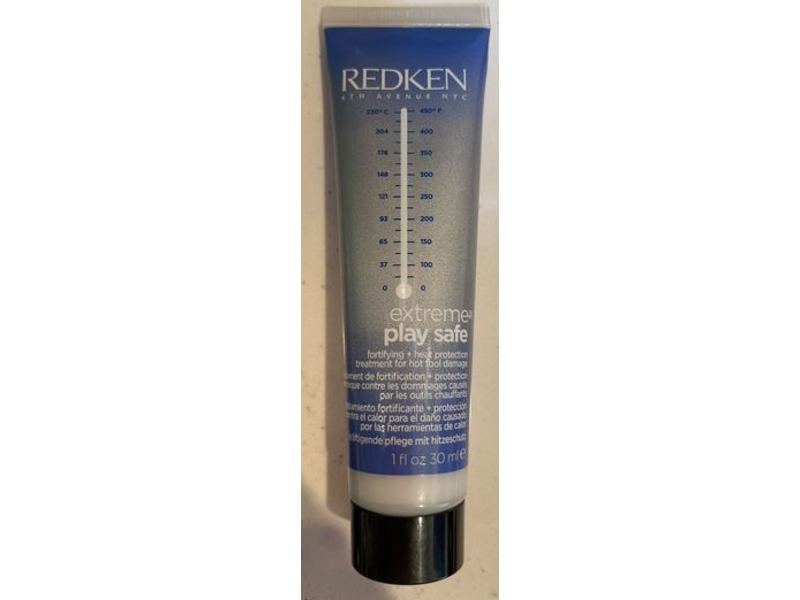 Redken Extreme Play Safe Heat Protection & Damage Repair, Treatment, 1 fl oz/30 mL