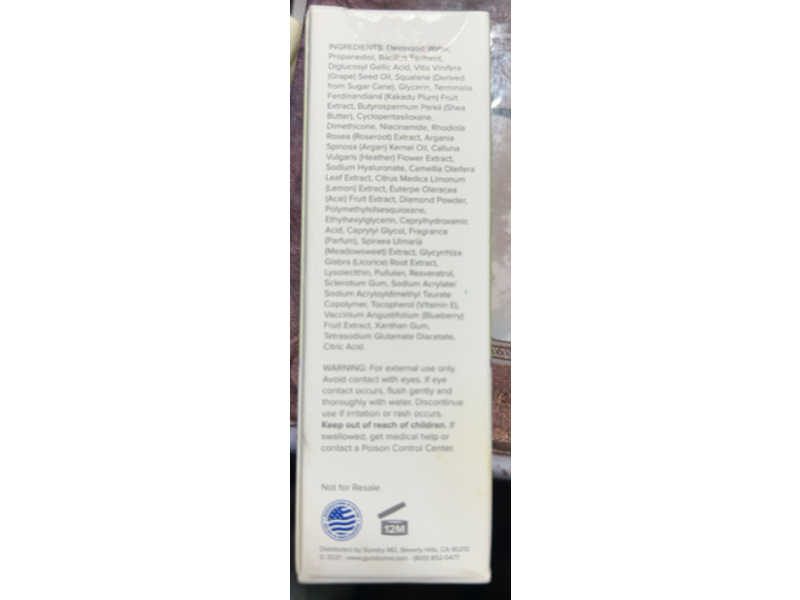 Gundry MD Polyphenol Dark Spot Diminisher Serum, 1 fl oz/30 mL