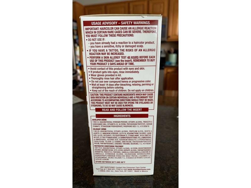 L'Oreal Paris ExcellenceAge Perfect Layered Tone Flattering Color, 6B Light Soft Neutral Brown