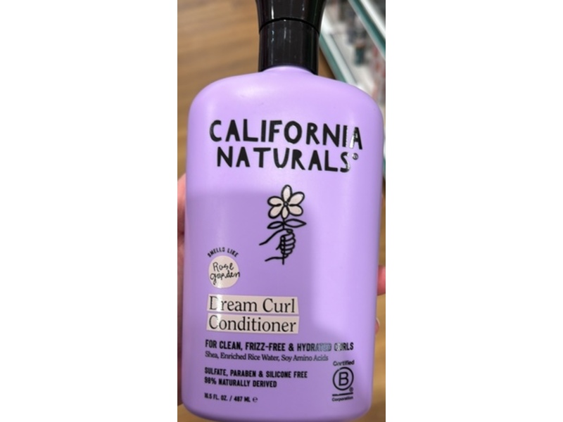 California Naturals Dream Curl Conditioner, Rose Garden, 16.5 fl oz/487 mL