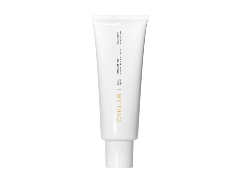 Cyklar Nutrient Rich Body Cream, Fragrance Free, 8 fl oz/236 mL