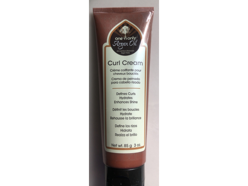 One 'N Only Curl Cream, Argan Oil, 3 oz/85 g