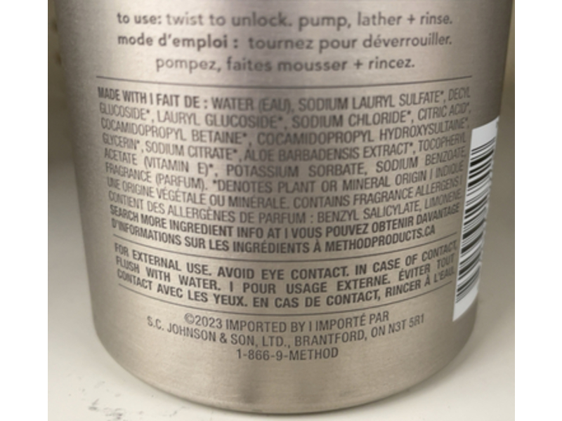 Method Hand Wash, Violet + Lavender, 354 mL, Pack Of 3