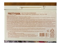Prettyskin Daily Rice Brightening Mask, 13.05 fl oz/370 g, 30 Count - Image 4