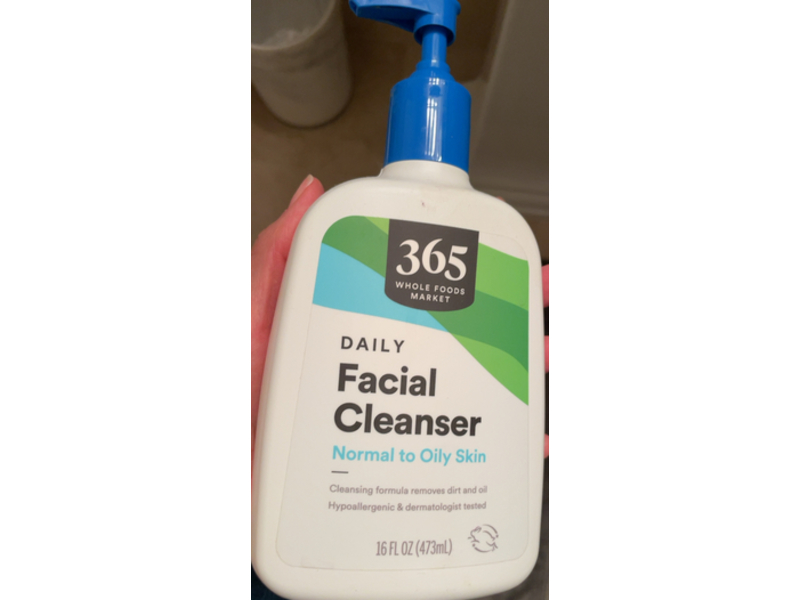 365 Whole Food Market Daily Facial Cleanser, 16 fl oz/473 mL