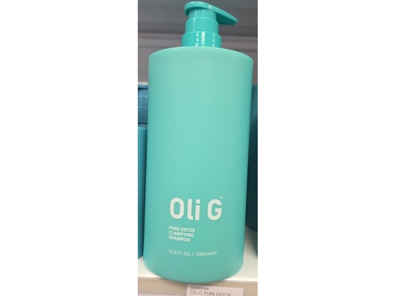 Oli G Pure Detox Clarifying Shampoo, 33.8 fl oz/1000 mL