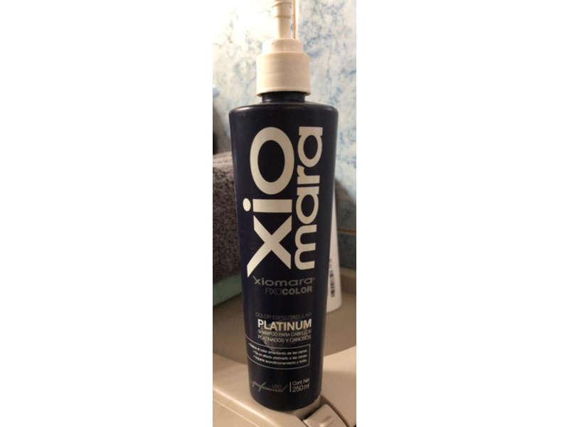 Xiomara Fixo Color Espectacular Platinum Shampoo, 250 mL