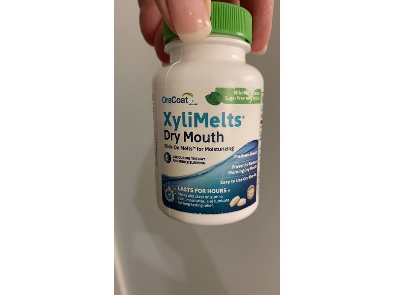 OraCoat XyliMelts Stick-on-Melts for Moisturizing, 80 count