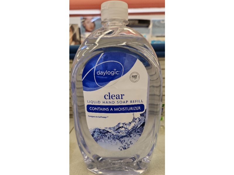 Daylogic Clear Liquid Hand Soap, 50 fl oz/1.47 L