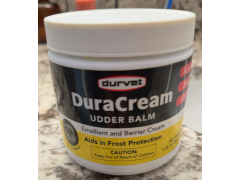 Durvet DuraCream Emollient & Barrier Cream, 16 oz/454 g