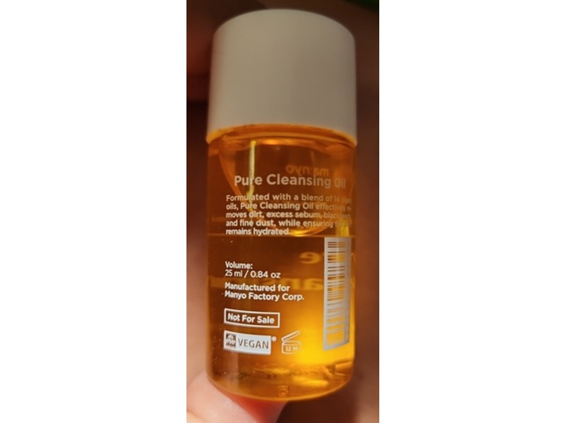 Ma:nyo Pure Cleansing Oil, Nourishing & Refreshing, 0.84 fl oz/25 mL