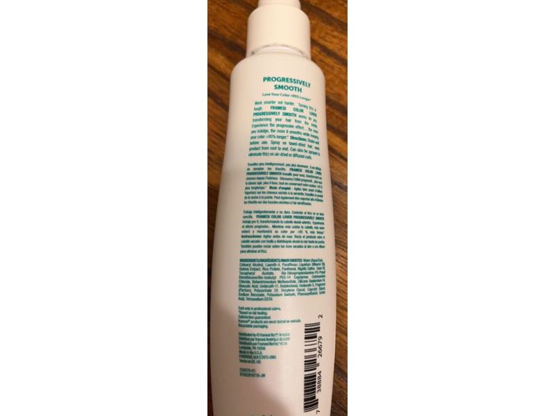 Framesi Color Lover Progressively Smoothing Spray, 6 fl oz/177 mL