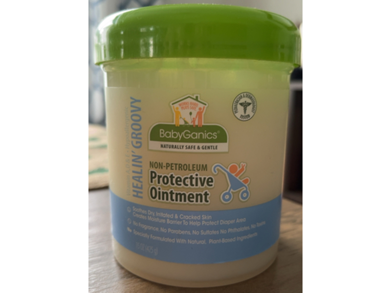 BabyGanics Healin Groovy Protective Ointment, 15 oz/425 g