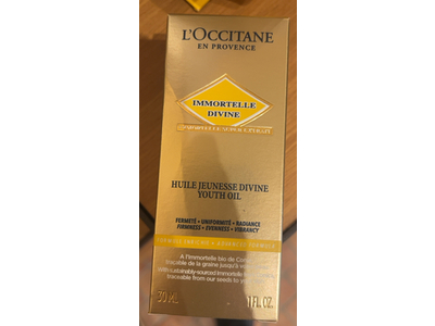 L'Occitane Immortelle Divine Youth Oil, 1 fl oz/30 mL Ingredients