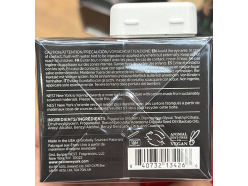 Nest New York Perfume Oil, Balinese Coconut, 1 fl oz/30 mL