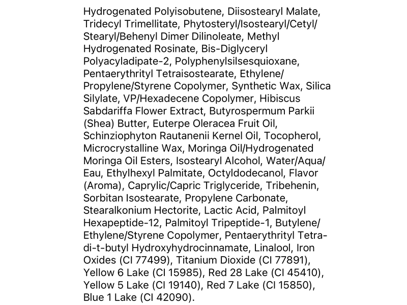 Eadem Le Chouchou Exfoliating + Softening Peptide Lip Balm, Bissap Glaze, 0.49 fl oz