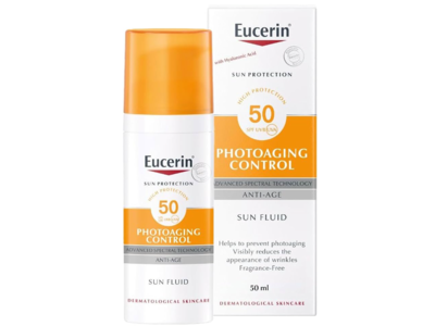 Eucerin Photoaging Control Facial Sun Fluid, 50 mL