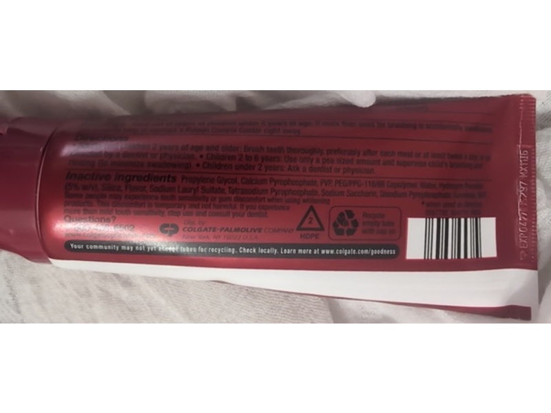 Colgate Optic White Toothpaste, Pro Series, 3.0 oz/85 g