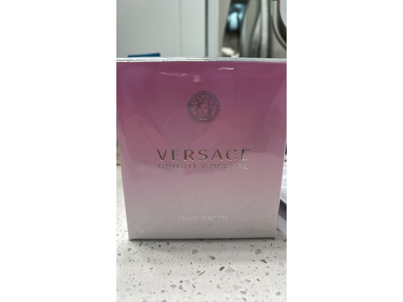 Versace Bright Crystal Eau De Toilette Natural Spray, 3 fl oz/90 mL