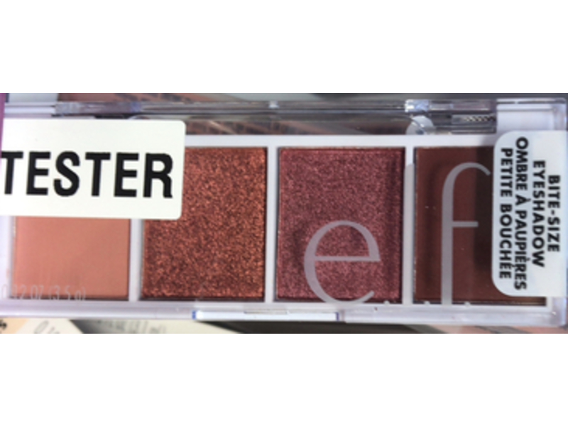 e.l.f. Bite-Size Eyeshadow Palette, Berry Bad, 0.12 oz