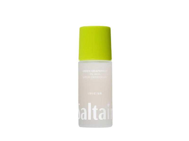 Saltair Serum Deodorant, Green Grapefruit + 5% AHA, 1.70 fl oz/50 mL