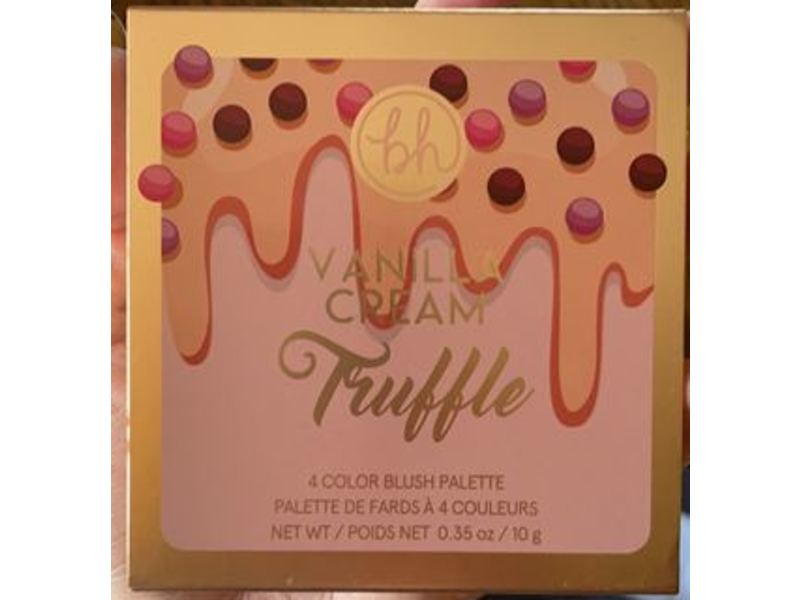 Bh Cosmetics Vanilla Cream Truffle Blush Palette, 0.35 oz/10 g
