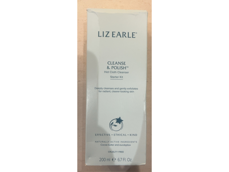 Liz Earle Clean & Polish Hot Cloth Cleanser Starter Kit, 6.7 fl oz/200 mL