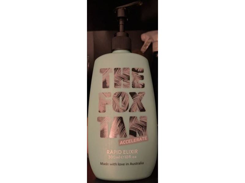 The Fox Tan Rapid Elixir, 10 fl oz/300 mL