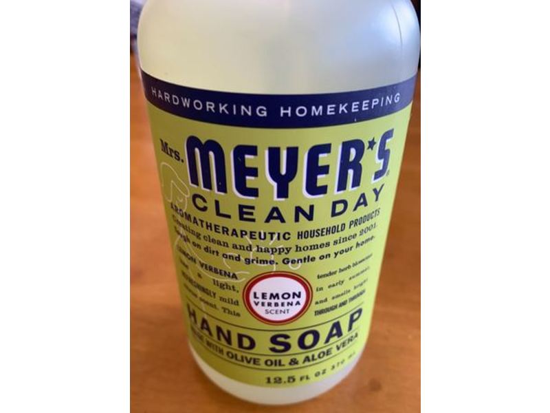 Mrs. Meyer's Hand Soap, Lemon Verbena, 12.5 fl oz