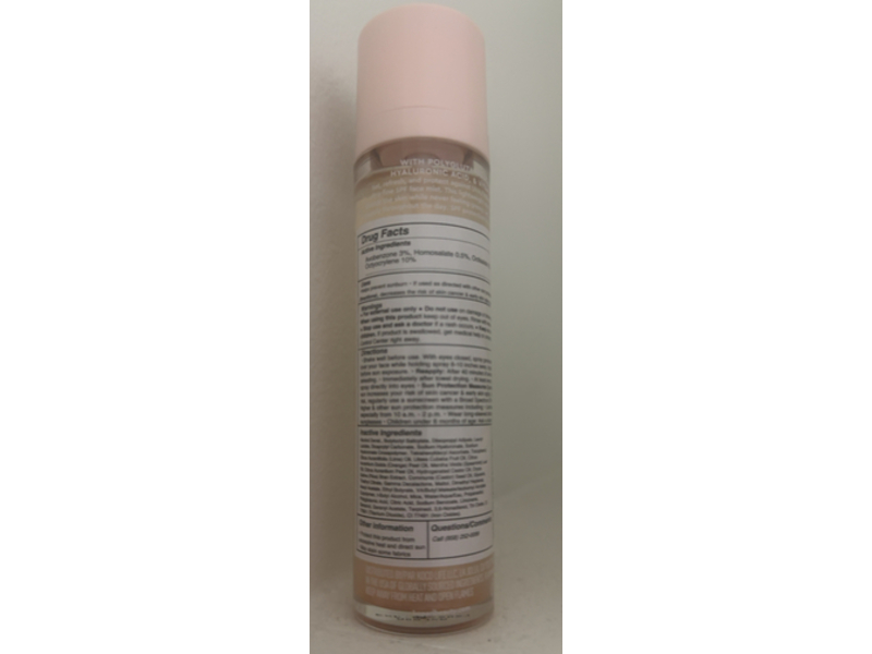 Kopari Sunglaze Sheer Setting Sunscreen Mist, SPF 50, 2.53 fl oz/75 mL