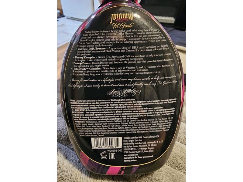 Jwoww Fit Goals Extreme Dha Bronzer, 13.5 fl oz/400 mL