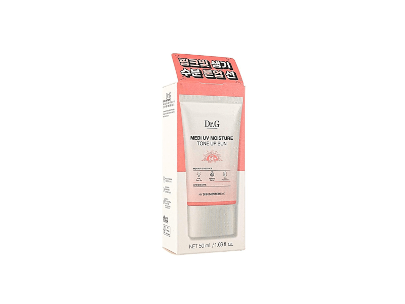 Dr.G Medi UV Moisture Tone Up Sun, SPF 50+ PA++++, 1.69 fl oz/50 mL