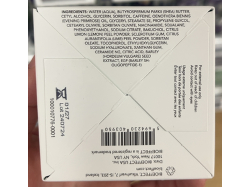 BioEffect EGF Power Eye Cream, 0.51 fl oz/15 mL