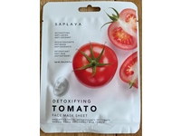 Saplaya Detoxifying Face Mask Sheet, Tomato, 0.8 fl oz/25 mL - Image 3