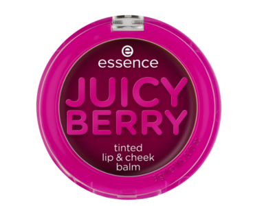 Essence Tinted Lip & Cheek Balm, Juicy Berry, 0.10 oz/3 g