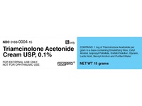 Triamcinolone Acetonide Cream 0.1%, 80 g, Fougera (Rx) - Image 2