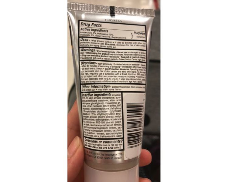Neutrogena Sport Face Oil-Free Broad Spectrum Sunscreen Lotion, SPF 70+, 2.5 fl oz/73 mL