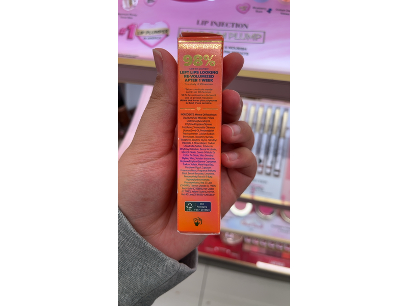 Too Faced Lip Injection Plumping Lip Liner, Creamsicle Tickle, 0.01 oz/0.38 g