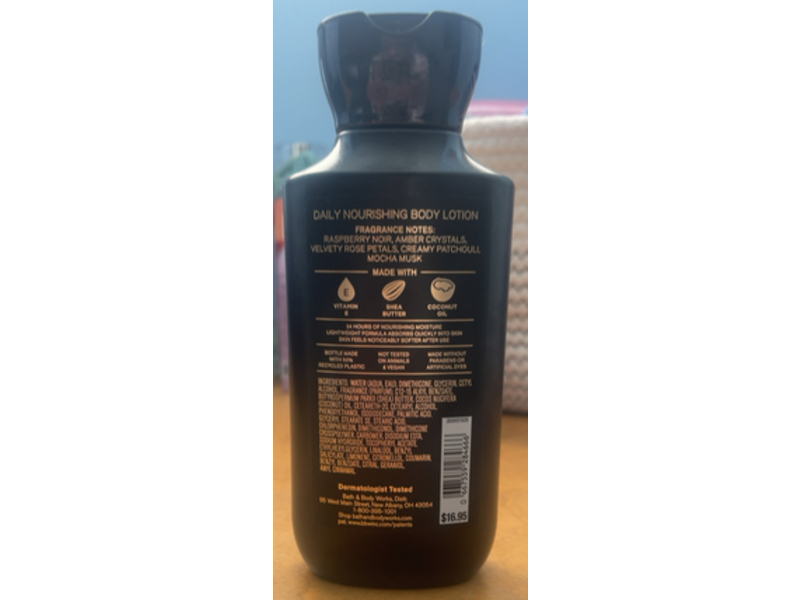 Bath & Body Works Body Lotion, Into The Night, 8 fl oz/236 mL