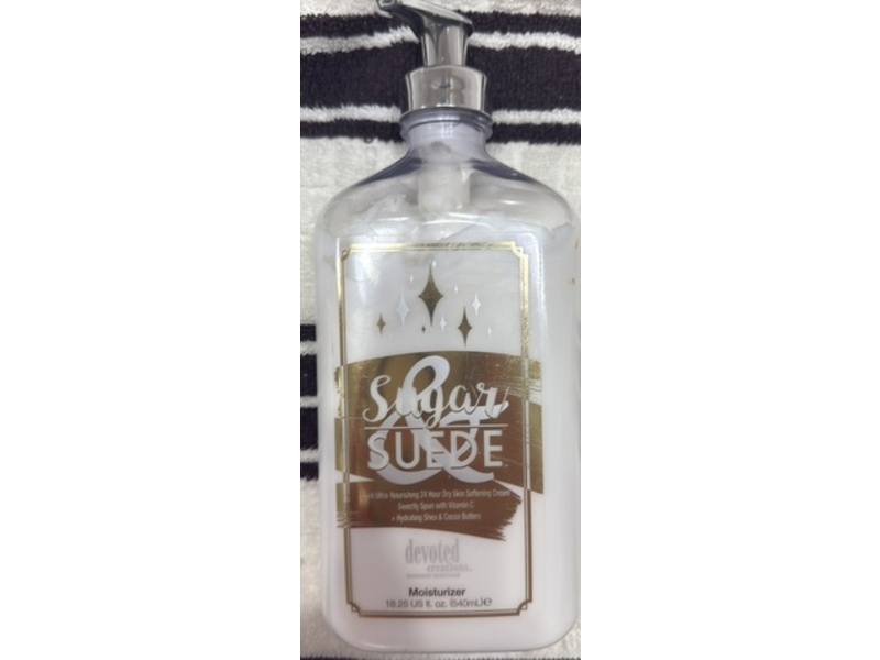 Devoted Creations Moisturizer, Sugar & Suede, 18.25 fl oz/540 mL