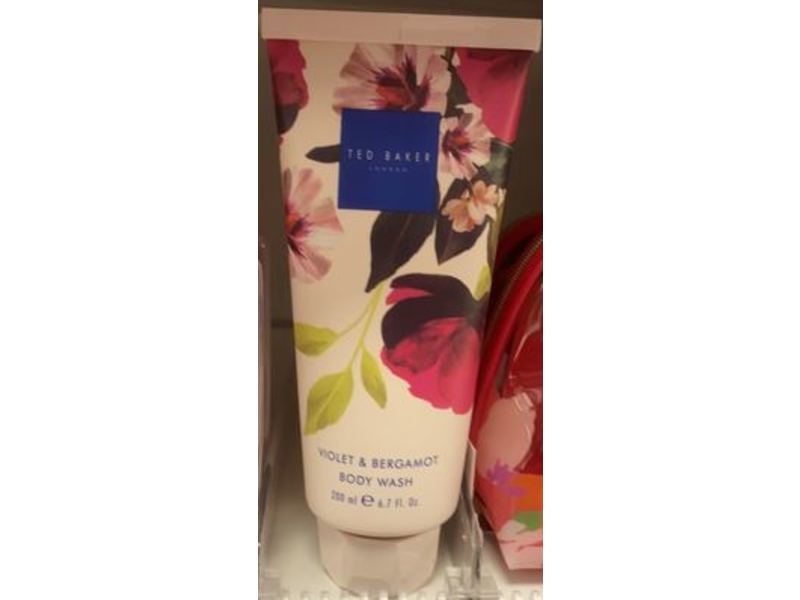 Ted baker Body Wash, Violet & Bergamot, 6.7 fl oz/200mL