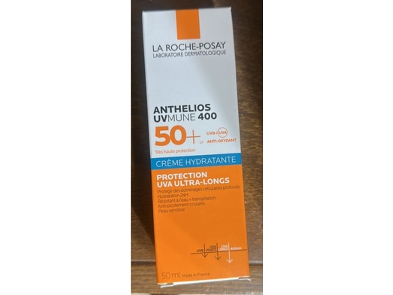 La Roche-Posay Anthelios UVmune 400 Hydrating Cream, SPF 50+, 50 mL