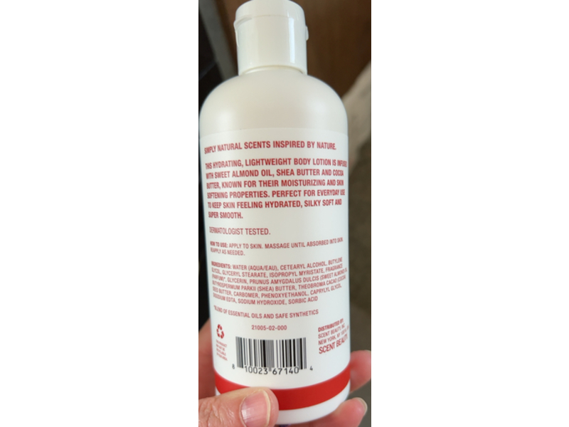 Simple Natural Scent Crisp Apple & Pear Body Lotion, 10 fl oz/296 mL